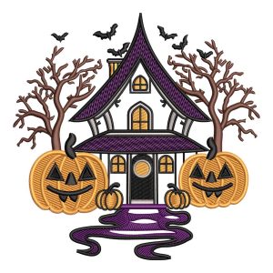 HALLOWEEN EMBROIDERY DESIGN